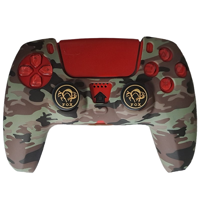 محافظ دسته PS5 طرح ارتشی خاکی - Image 2