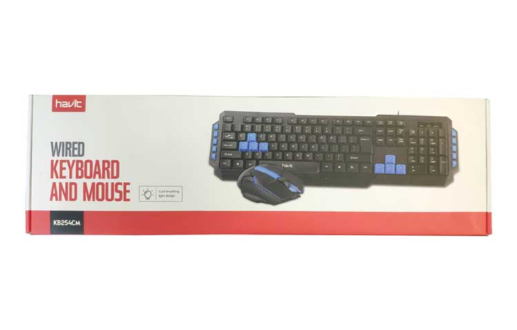 باندل کیبورد و ماوس گیمینگ هویت مدل Havit KB-254CM - Image 3