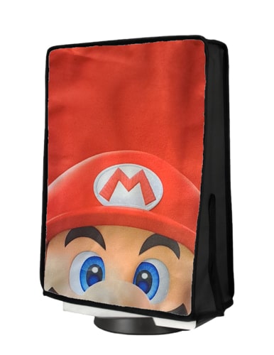 کاور کنسول PS5 اسلیم طرح ماریو Mario