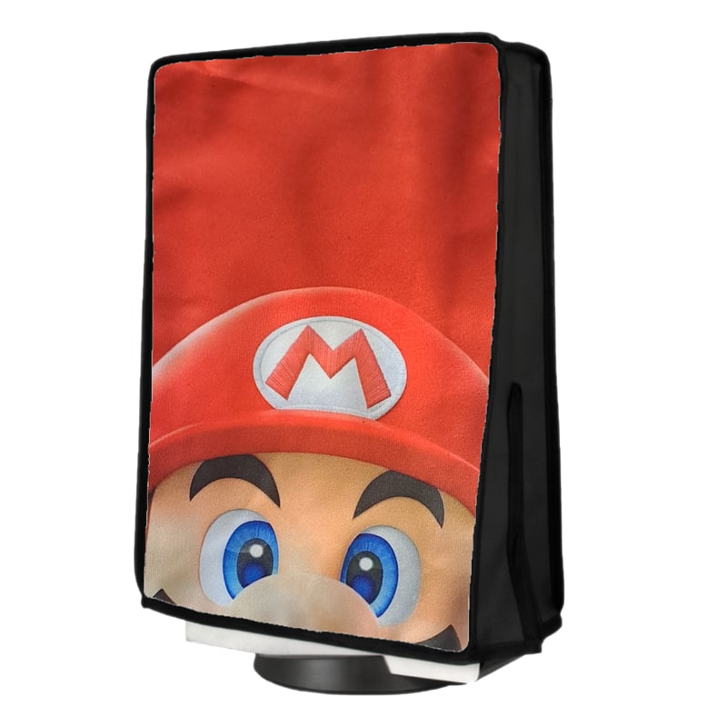 کاور کنسول PS5 اسلیم طرح ماریو Mario - Image 2
