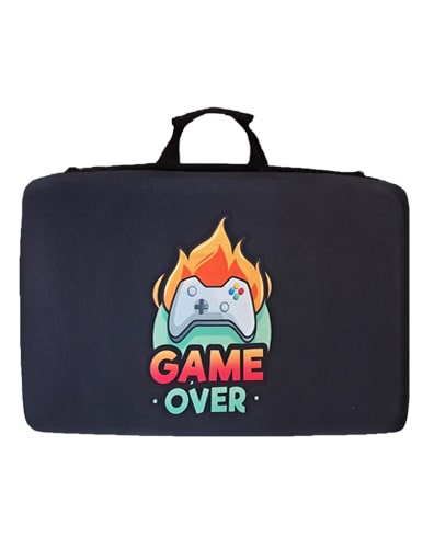 کیف حمل کنسول PS5 slim طرح GAME OVER