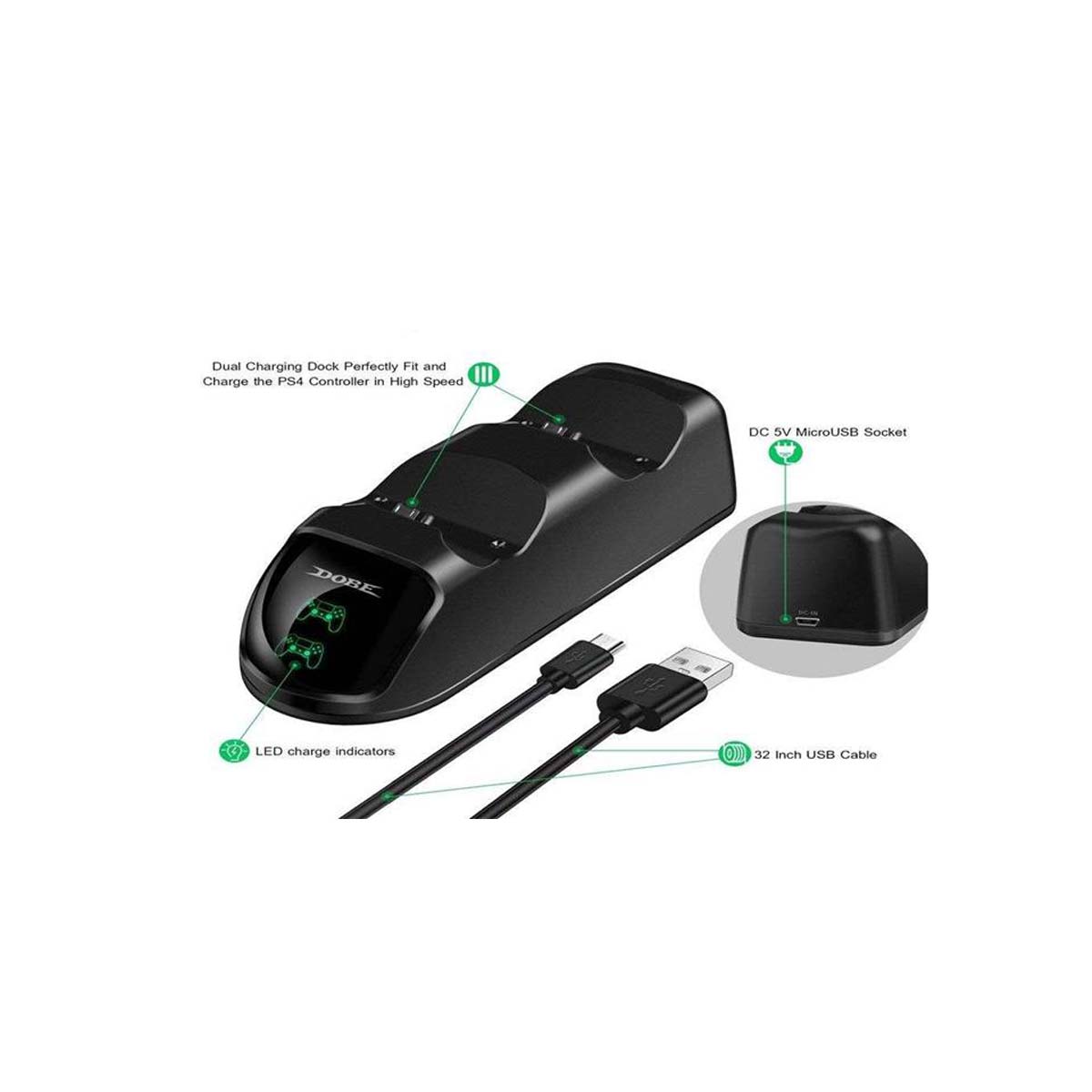 خرید پایه شارژ PS4 Dobe TP4-889 - Image 5