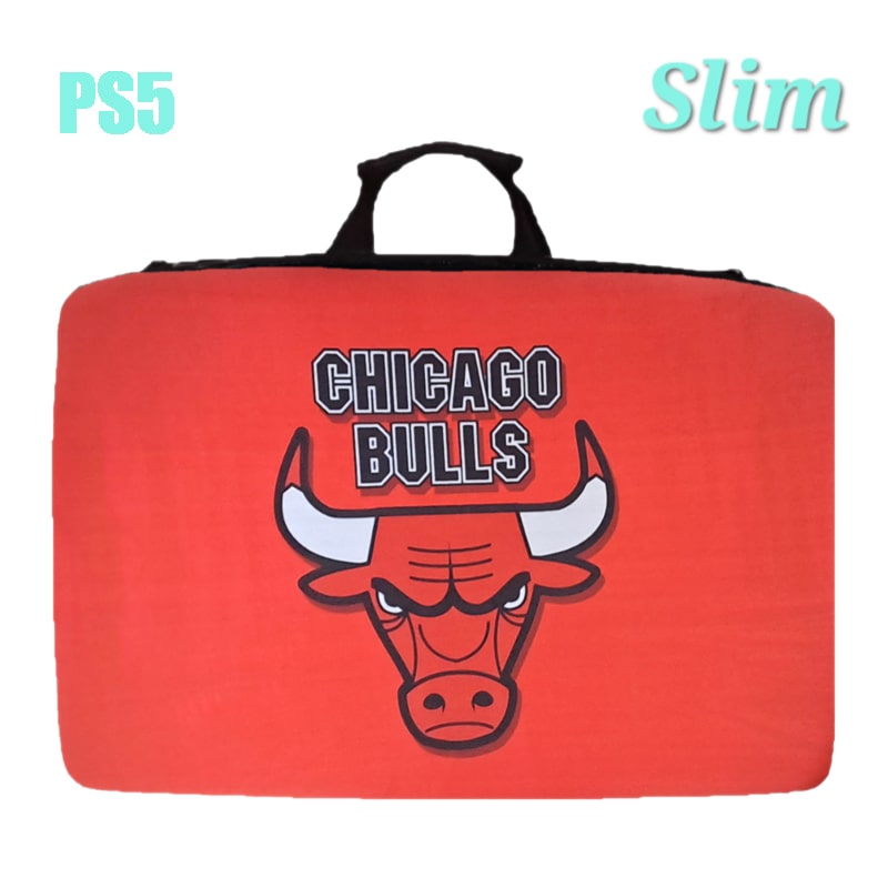 کیف حمل کنسول PS5 slim طرح Chicago Bulls - Image 4