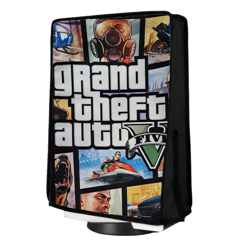 کاور کنسول PS5 فت طرح GTA V - Image 2