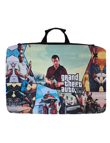 کیف حمل کنسول PS5 slim طرح GTA