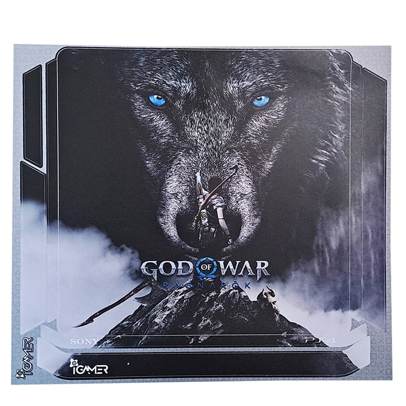 برچسب کنسول PS4 (iG) مدل GOD OF WAR - Image 2