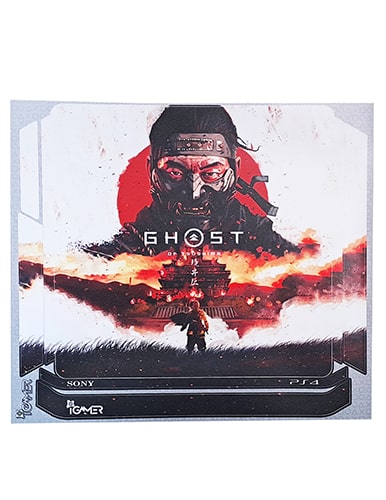 برچسب کنسول PS4 (iG) مدل GHOST OF TSUSHIMA
