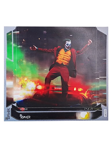 برچسب کنسول PS4 (iG) طرح جوکر JOKER