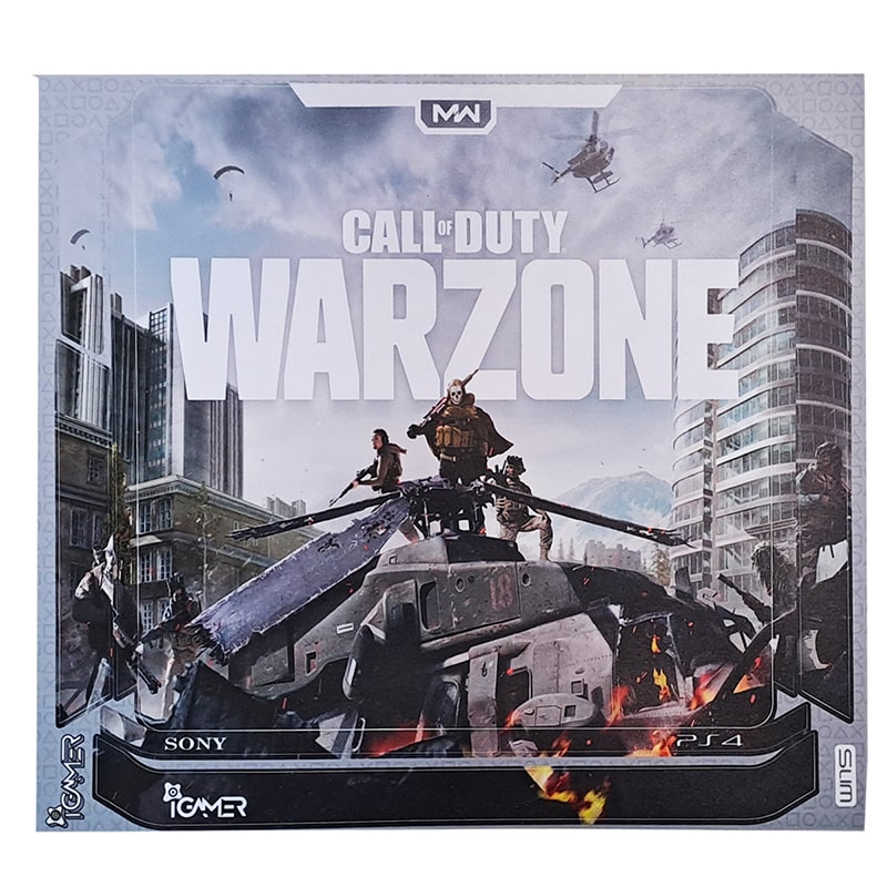 برچسب کنسول PS4 (iG) طرح CALL OF DUTY - Image 2