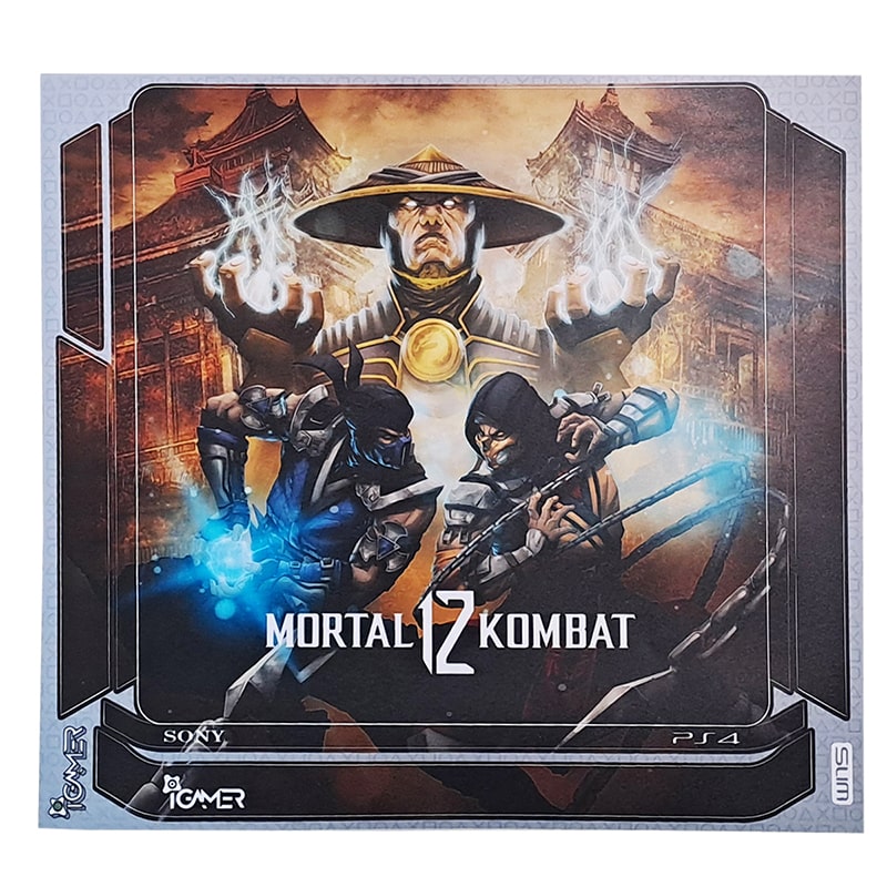 برچسب کنسول PS4 (iG) طرح مورتال کمبت MORTAL KOMBAT - Image 2