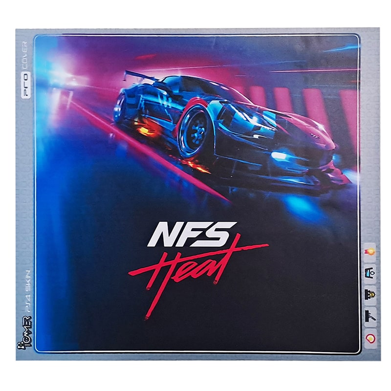برچسب کنسول PS4 (iG) طرح NFS - Image 2