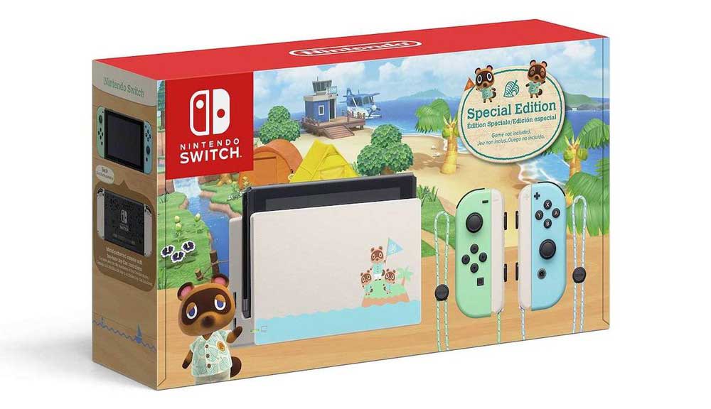 خرید کنسول نینتندو سوییچ باندل Nintendo Switch Animal Crossing - Image 2