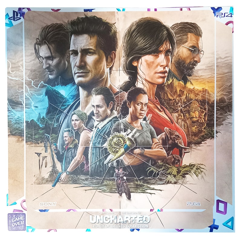 برچسب کنسول PS4 (GO) مدل uncharted - Image 2
