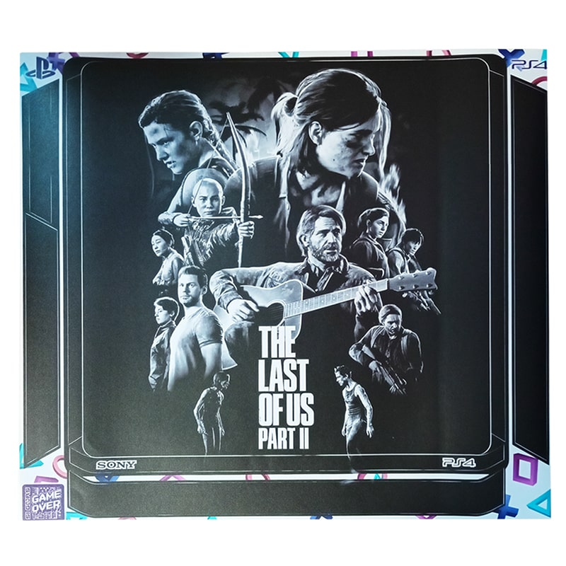 برچسب کنسول PS4 (GO) طرح last of us II - Image 2