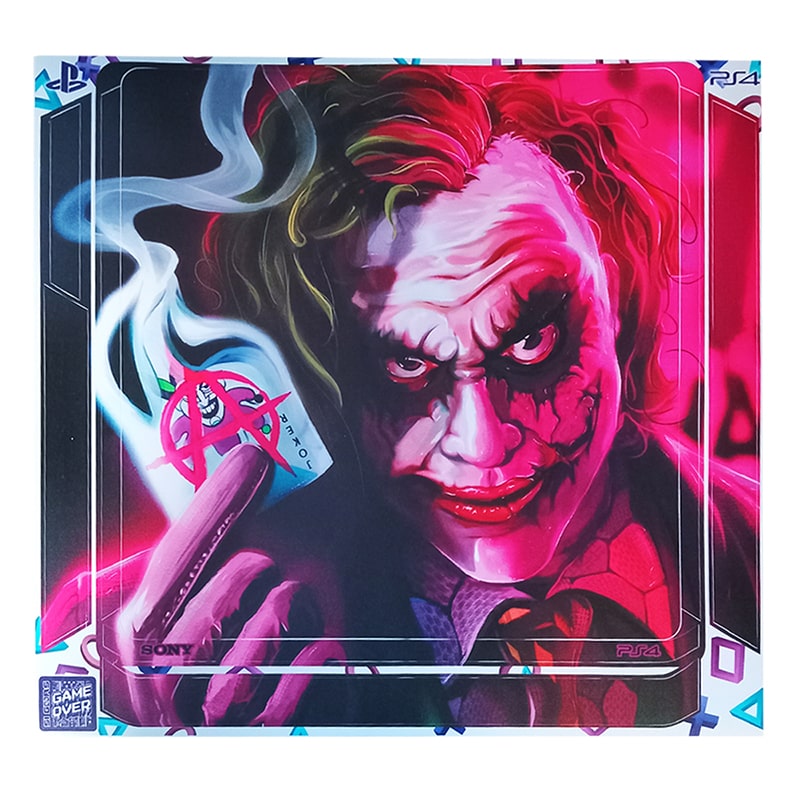 برچسب کنسول PS4 (GO) طرح جوکر joker - Image 3