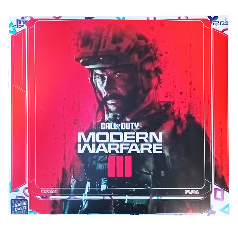 برچسب کنسول PS4 (GO) طرح ندای وظیفه call of duty - Image 3