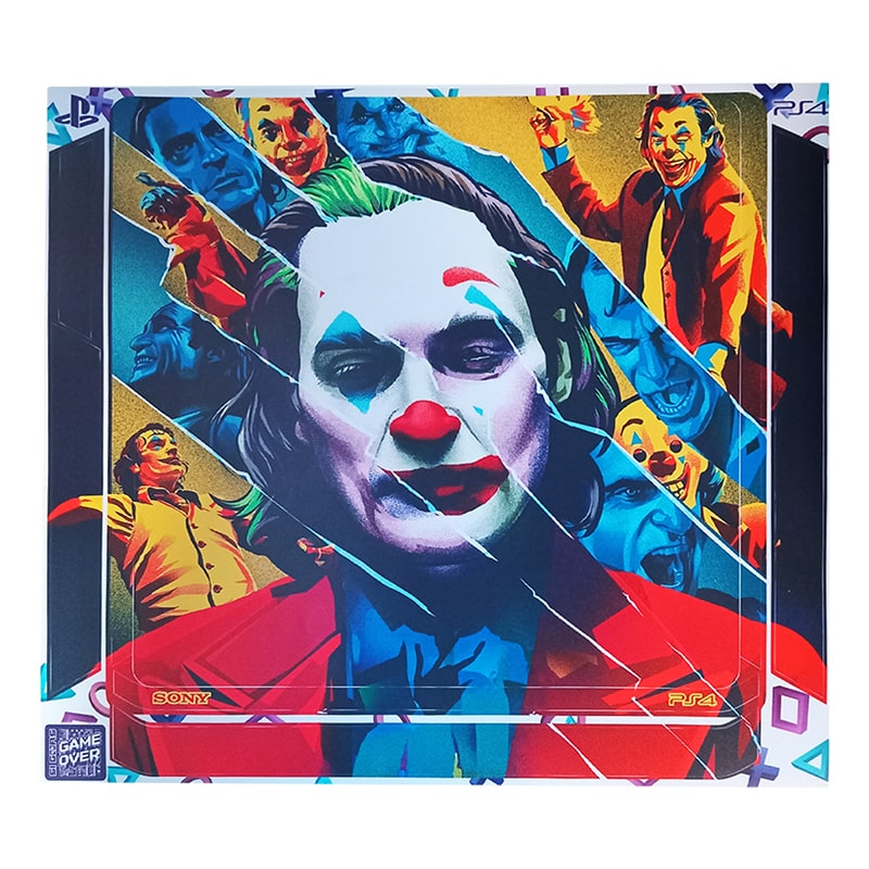 برچسب کنسول PS4 (GO) طرح جوکر joker - Image 3