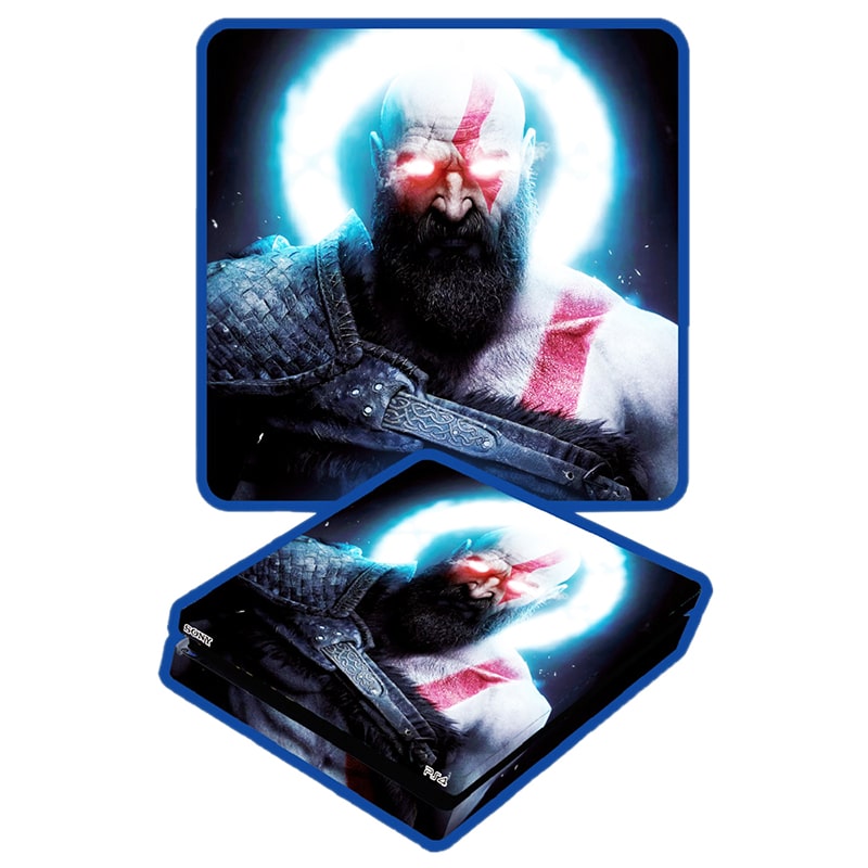 برچسب کنسول PS4 (GO) طرح خدای جنگ God of War - Image 2