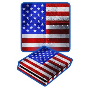 برچسب کنسول PS4 (GO) طرح پرچم آمریکا USA