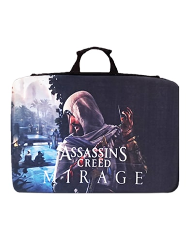 کیف حمل کنسول PS5 slim طرح قاتلین assassins creed
