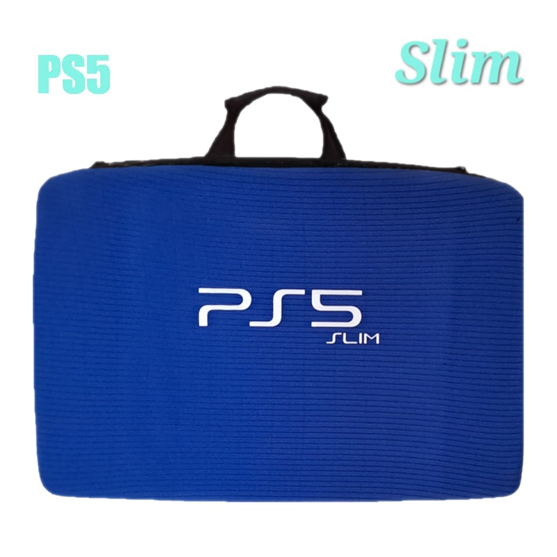 کیف حمل کنسول PS5 slim طرح ساده پارچه ایی - Image 4