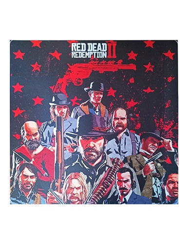برچسب بدنه کنسول PS4 (GO) طرح RED DEAD