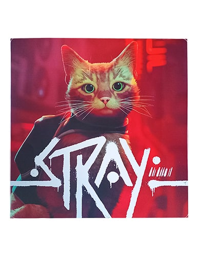 برچسب کنسول PS4 (GO) طرح STRAY