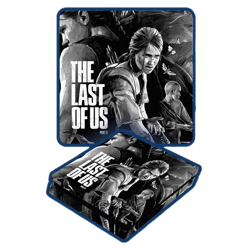 برچسب کنسول PS4 (GO) طرح THE LAST OF US - Image 2
