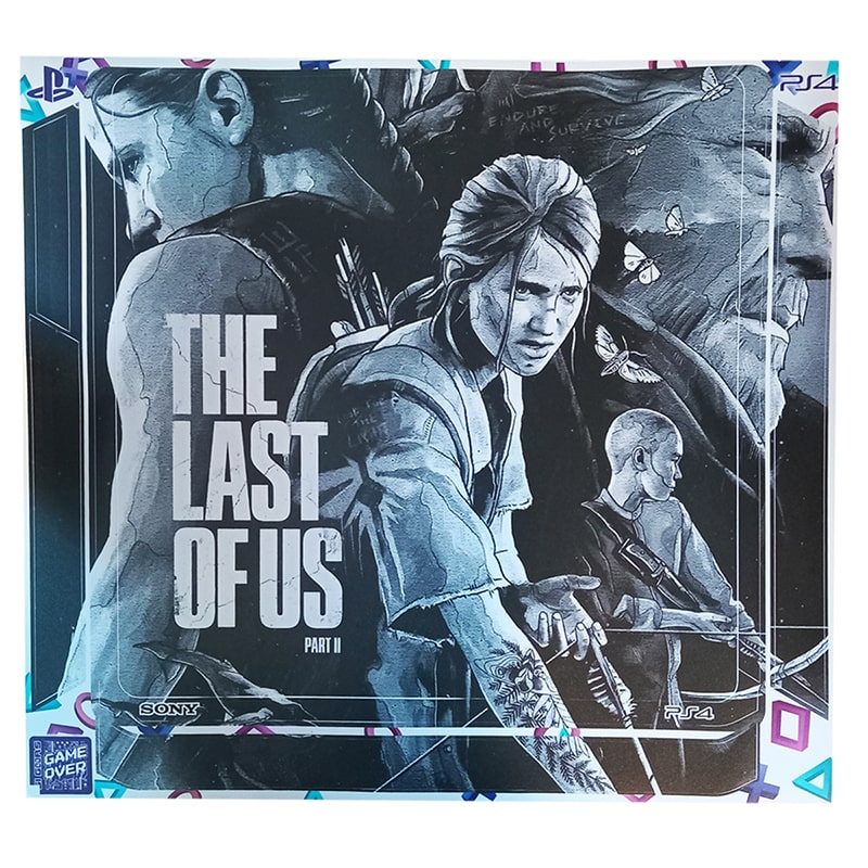 برچسب کنسول PS4 (GO) طرح THE LAST OF US - Image 3