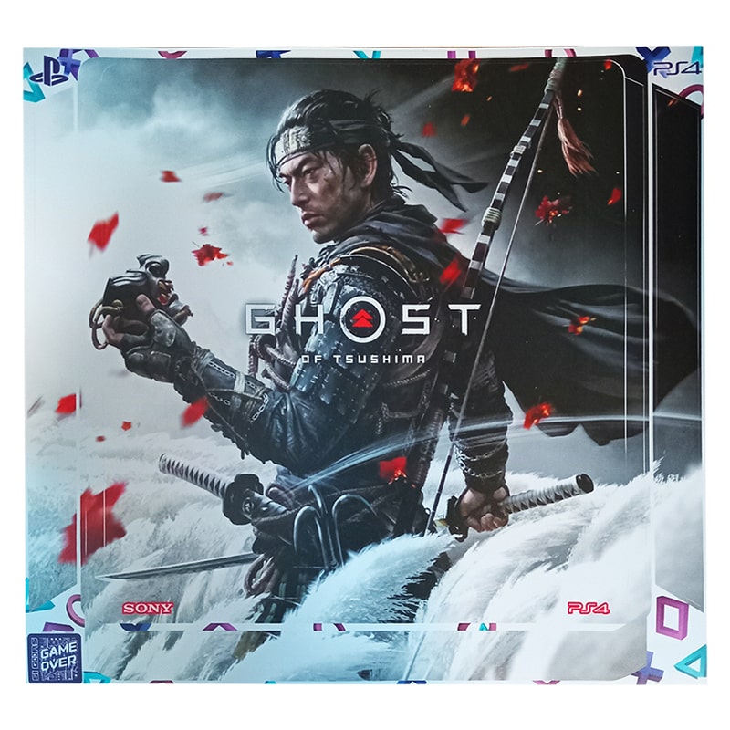 برچسب کنسول PS4 (GO) مدل Ghost Of Tsushima - Image 2