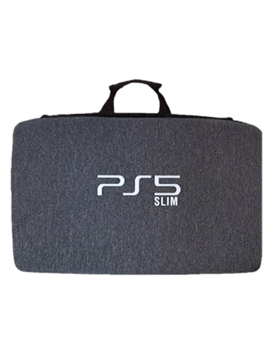 کیف حمل کنسول PS5 slim طرح لوگو ps5