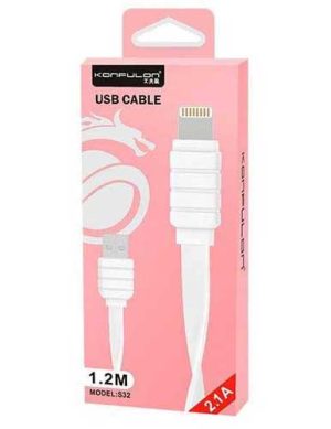 کابل USB به لایتنینگ آیفون مدل S32
