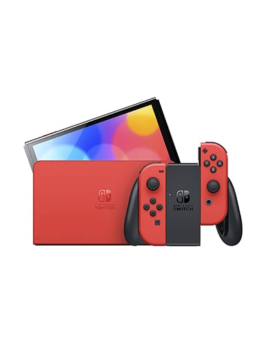 کنسول بازی نینتندو سوییچ مدل Nintendo Switch Oled Mario Red