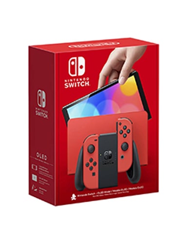 کنسول بازی نینتندو سوییچ مدل Nintendo Switch Oled Mario Red - Image 2