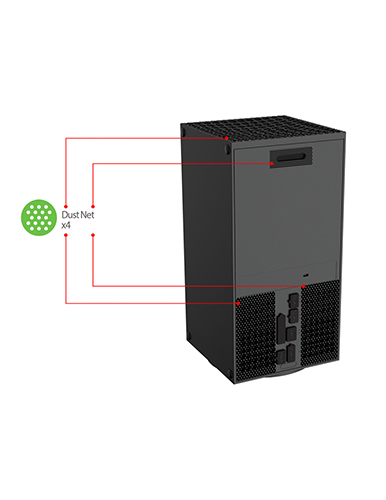 پک محافظ گرد و غبار کنسول Xbox Series X دابی TYX-2607 - Image 4