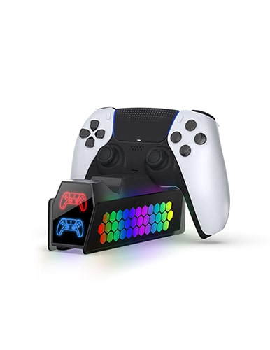 پایه شارژر RGB دسته PS5 دابی مدل DOBE tp5-3571 - Image 2