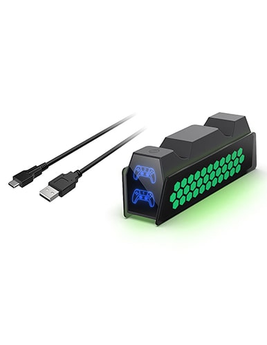 پایه شارژر RGB دسته PS5 دابی مدل DOBE tp5-3571 - Image 5