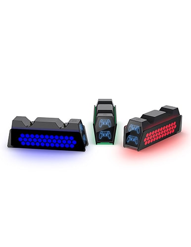 پایه شارژر RGB دسته PS5 دابی مدل DOBE tp5-3571 - Image 4