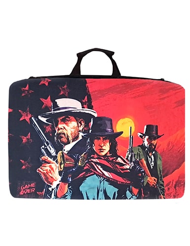 کیف حمل کنسول PS5 فت طرح red dead