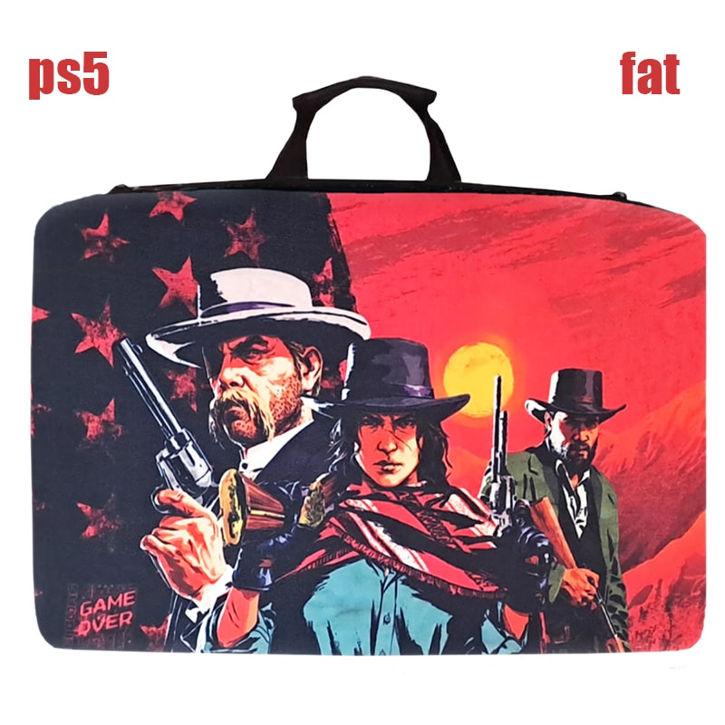 کیف حمل کنسول PS5 فت طرح red dead - Image 5