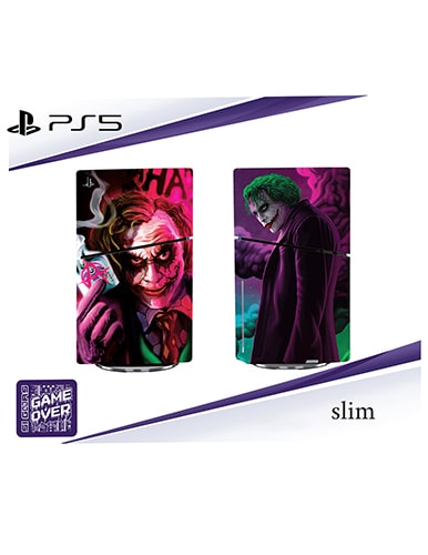 برچسب کنسول PS5 SLIM (GO) طرح جوکر JOKER 2 - Image 2