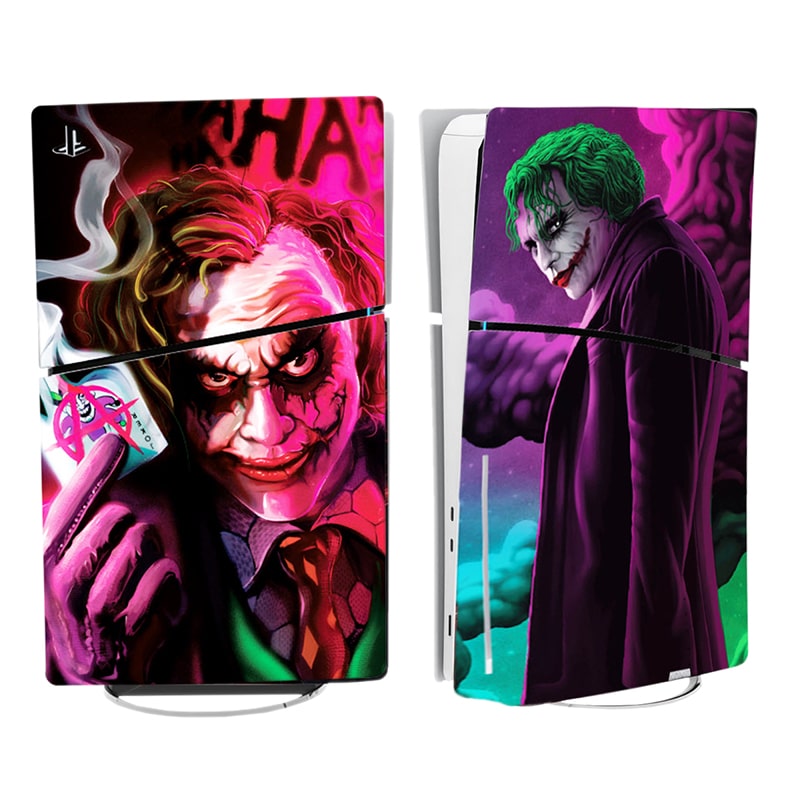 برچسب کنسول PS5 SLIM (GO) طرح جوکر JOKER 2 - Image 3