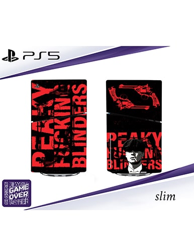 برچسب کنسول PS5 SLIM (GO) طرح Peaky Blinders - Image 2