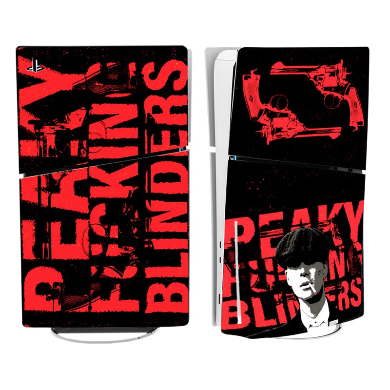 برچسب کنسول PS5 SLIM (GO) طرح Peaky Blinders - Image 3