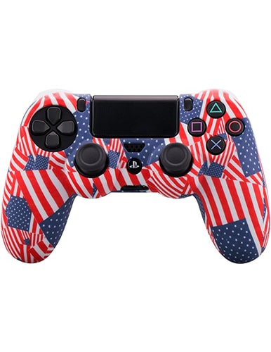 روکش دسته PS4 طرح پرچم آمریکا USA