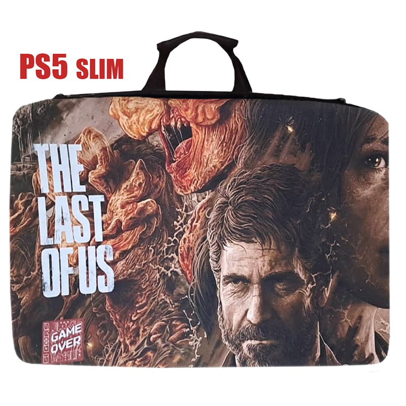 کیف حمل کنسول PS5 اسلیم طرح last of us کد c - Image 4
