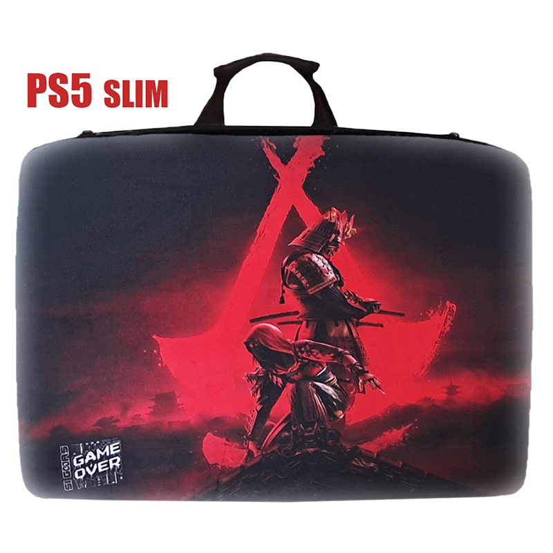 کیف حمل کنسول PS5 اسلیم طرح Assassins creed کد A - Image 4