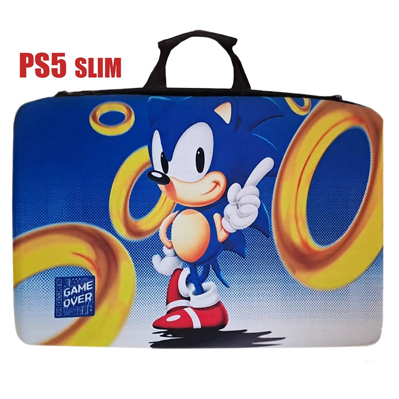 کیف حمل کنسول PS5 اسلیم طرح سونیک Sonic کد 2 - Image 4