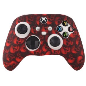 کاور کنترلر Xbox Series X/S طرح جمجمه قرمز