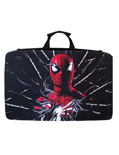 کیف حمل کنسول PS5 slim داخل مخمل مرد عنکبوتی spider
